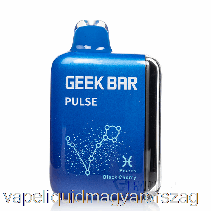 Geek Bar Pulse 15000 Eldobható Fekete Cseresznye Vape Toll